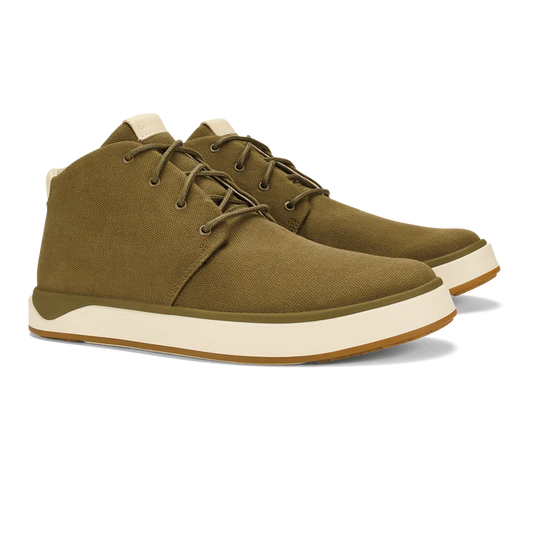 Olukai Men's Papaku Canvas Chukka Boots