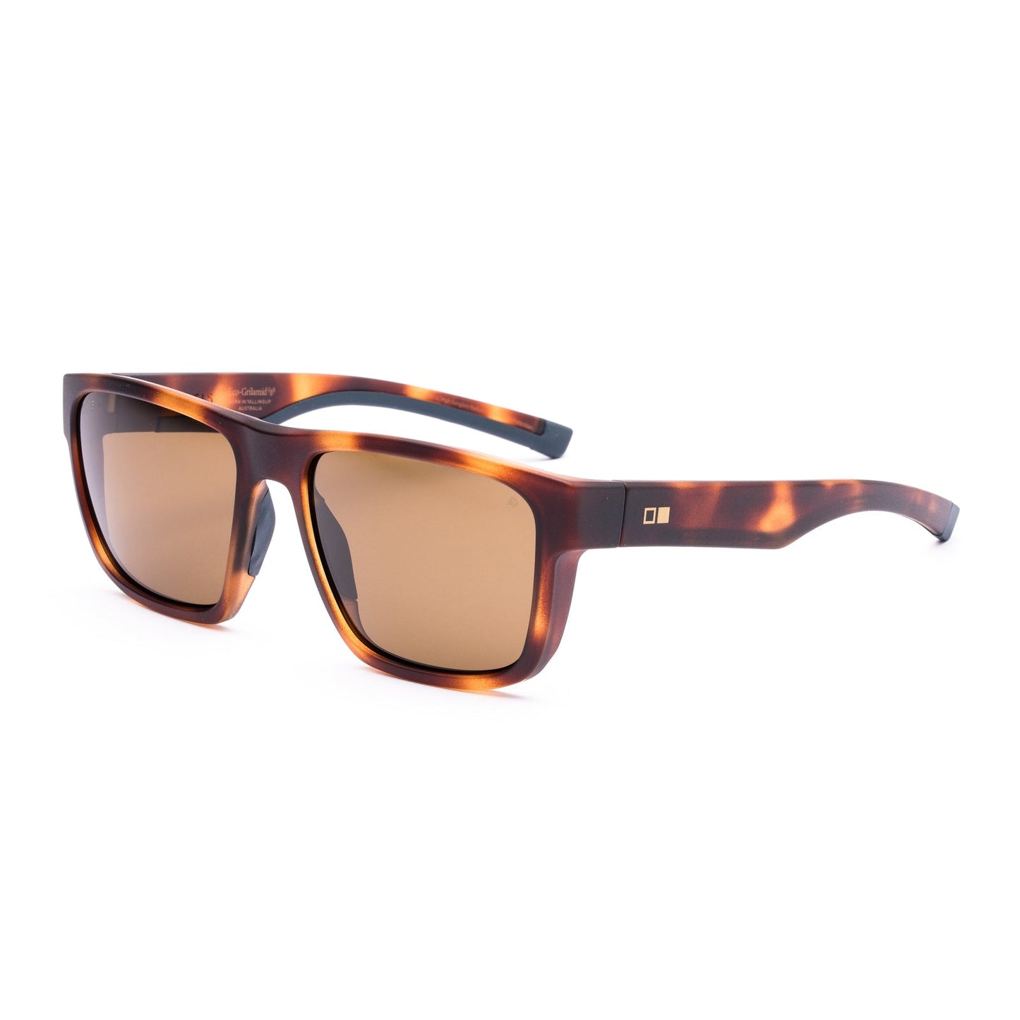 Otis Request Sport Sunglasses - Matte Amberwood Tort / Brown Polar