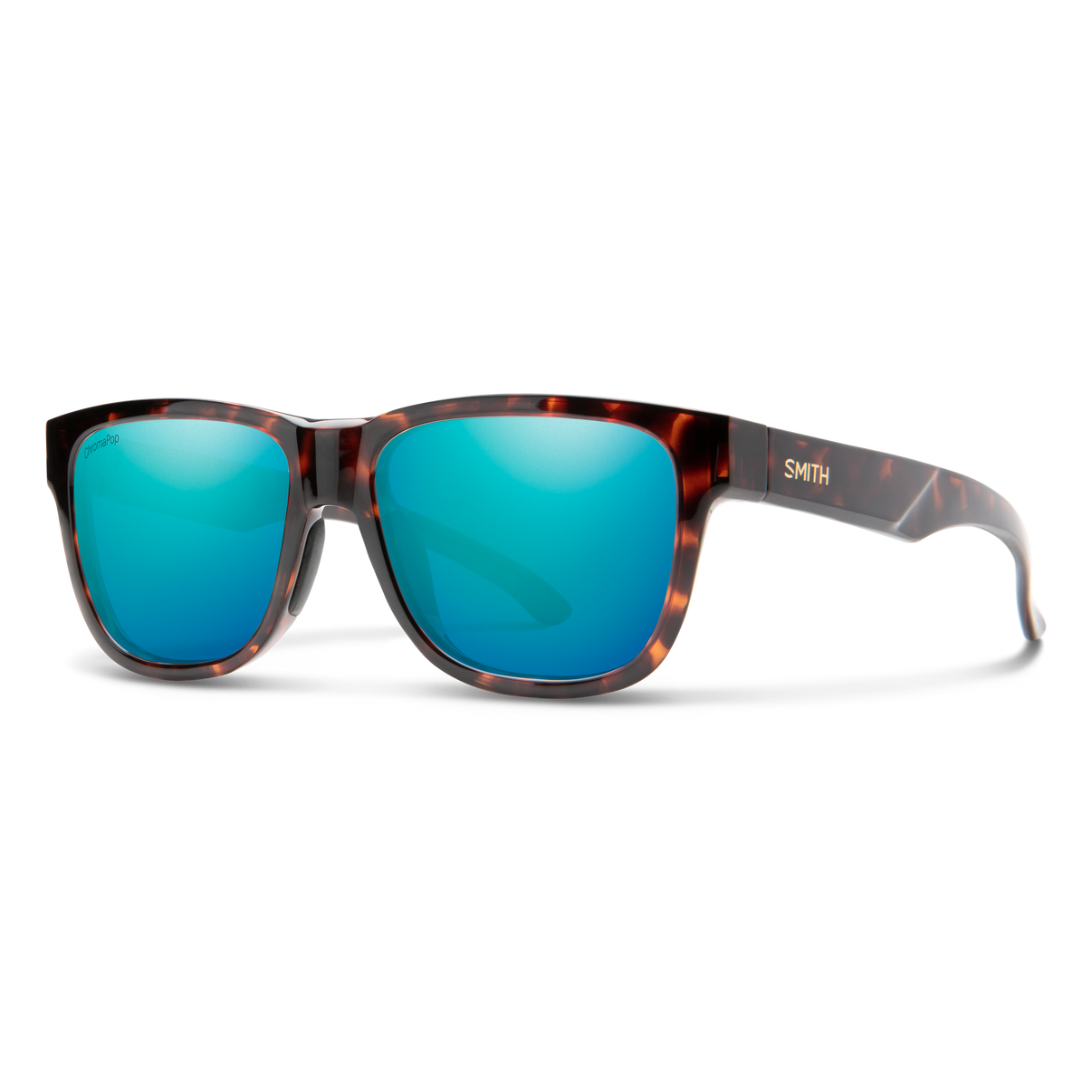 Smith Lowdown Slim 2 Sunglasses - Tortoise | ChromaPop Polarized Opal Mirror
