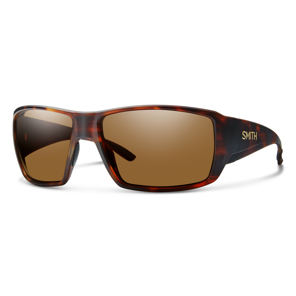 Smith Guides Choice Sunglasses - Matte Tortoise | ChromaPop Glass Polarized Brown