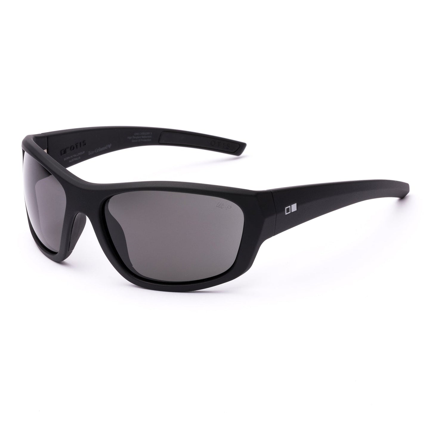 Otis Vanta Sport Sunglasses - Matte Black / L.I.T Polar Grey
