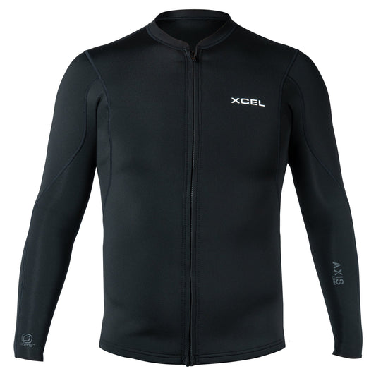 Men's Axis Long Sleeve Front Zip Jacket 1.5mm