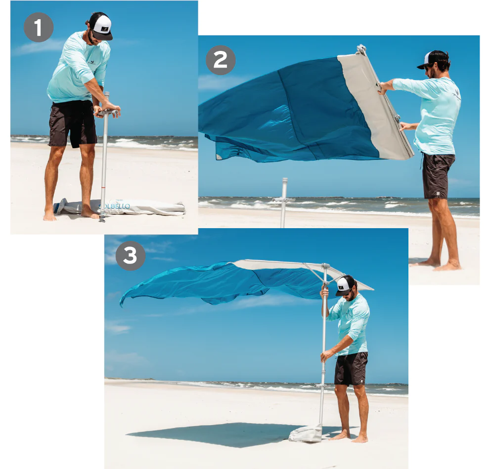 Solbello Beach Sun Shade Umbrella