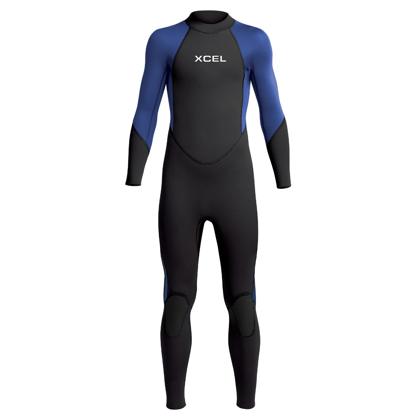 Kids' Axis Flatlock Back Zip Full Wetsuit 3/2mm