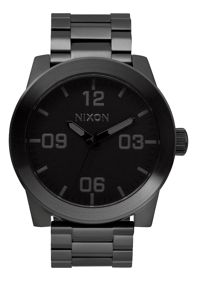 Nixon Corporal Stainless Steel Watch - All Black