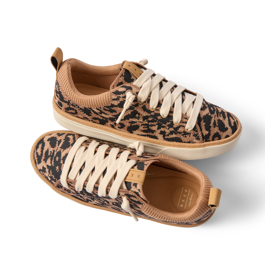 Reef Lay Day Lite Shoes - Leopard
