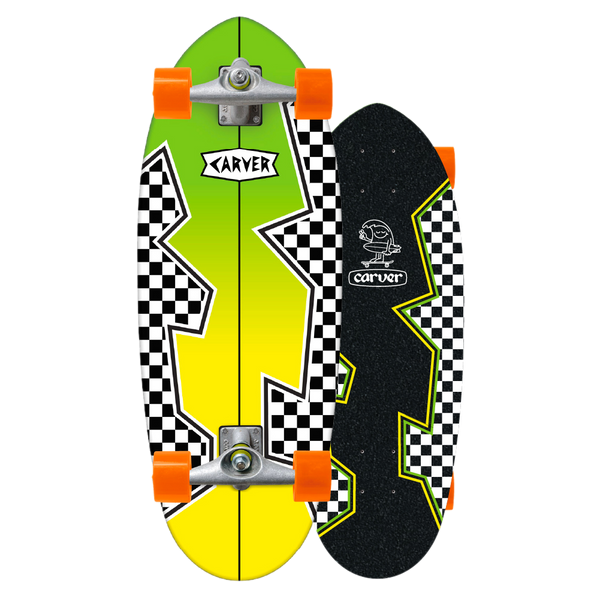 C5 Raw 25" Master Blaster Mini Surfskate