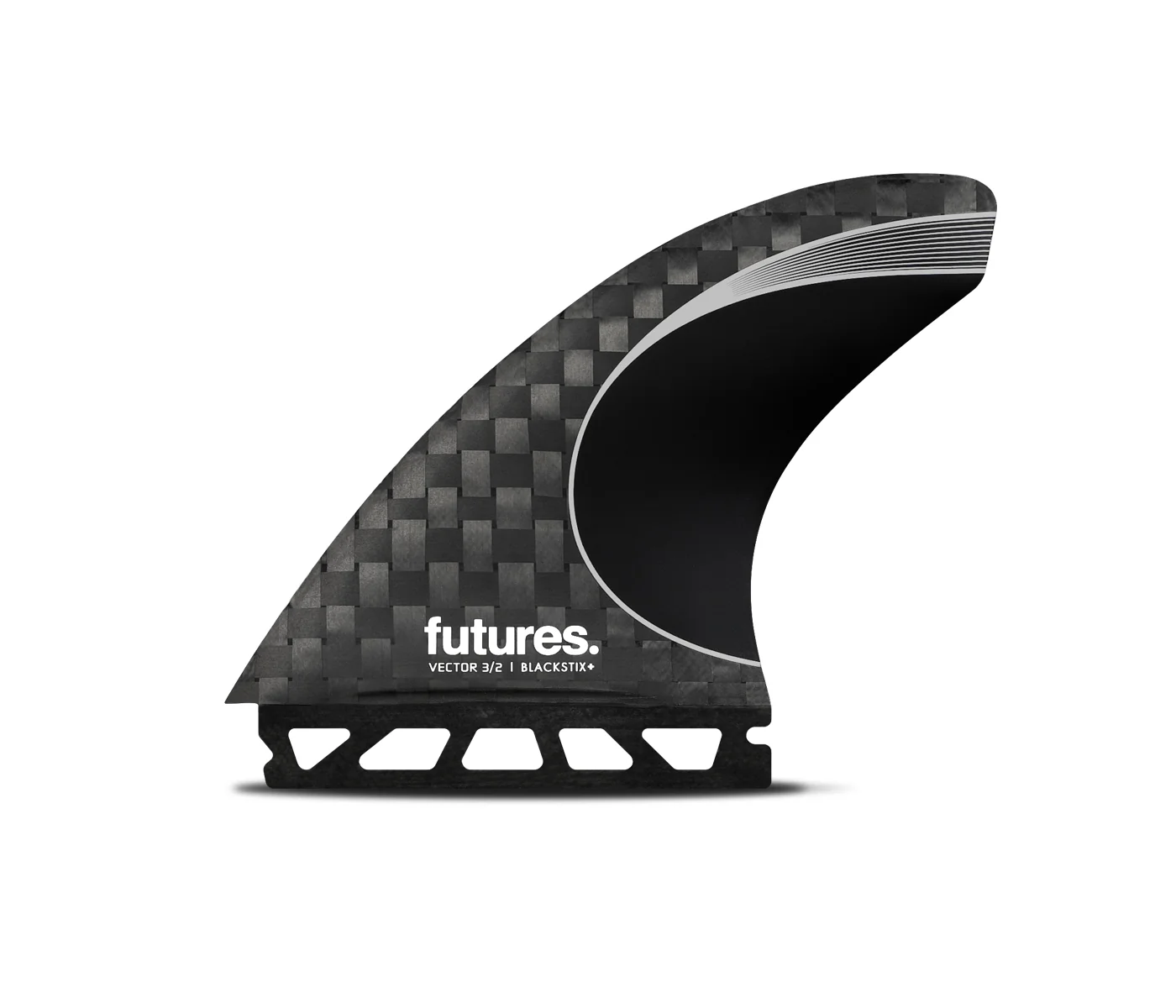 Vector 3/2 Blackstix Tri Fins