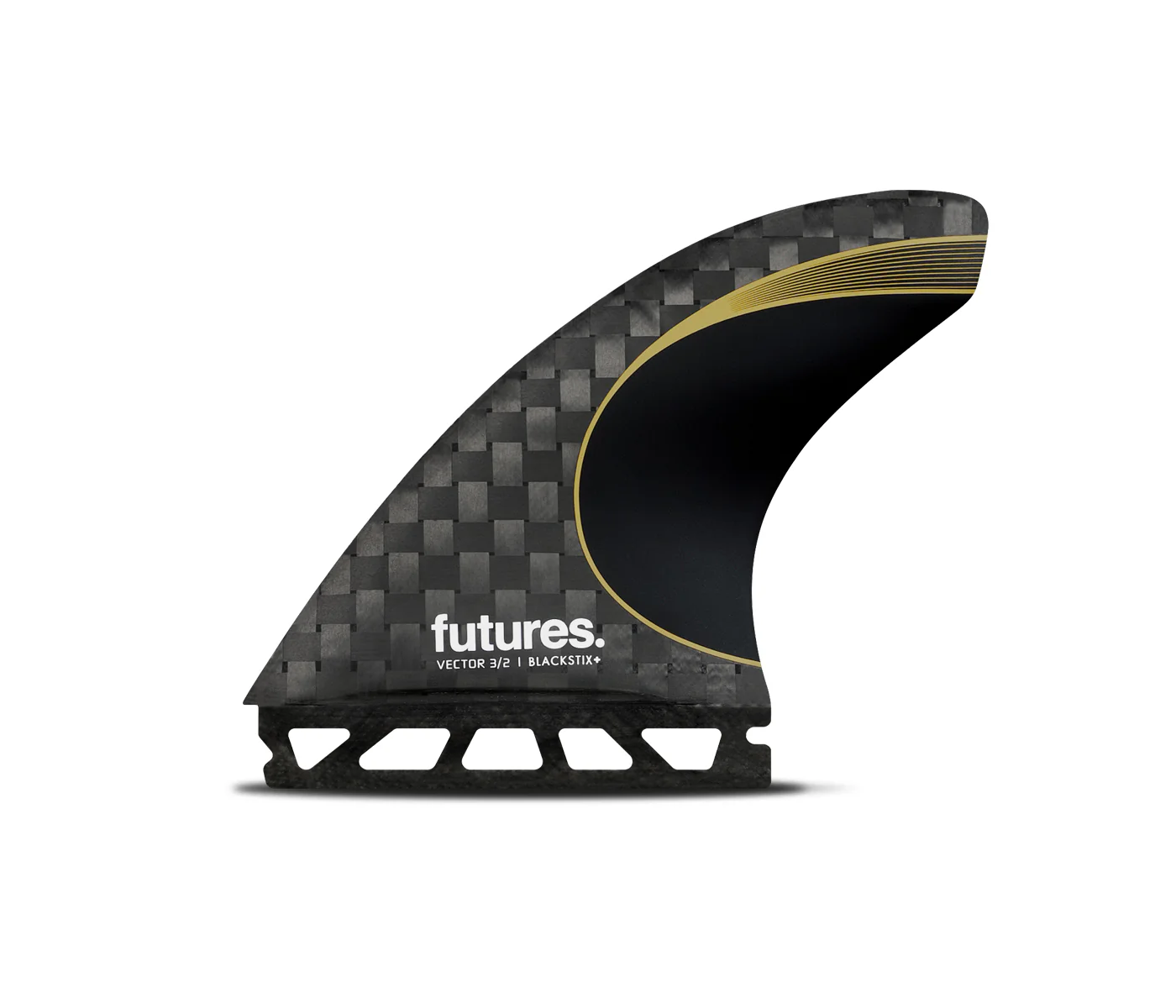Vector 3/2 Blackstix Tri Fins