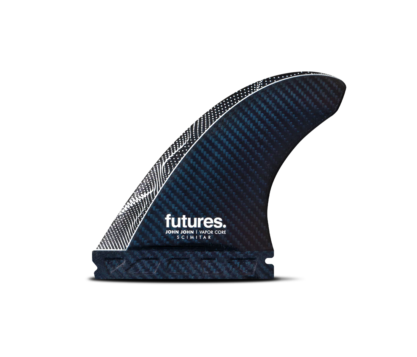 John John Florence Vapor Core Scimitar Tri Fins