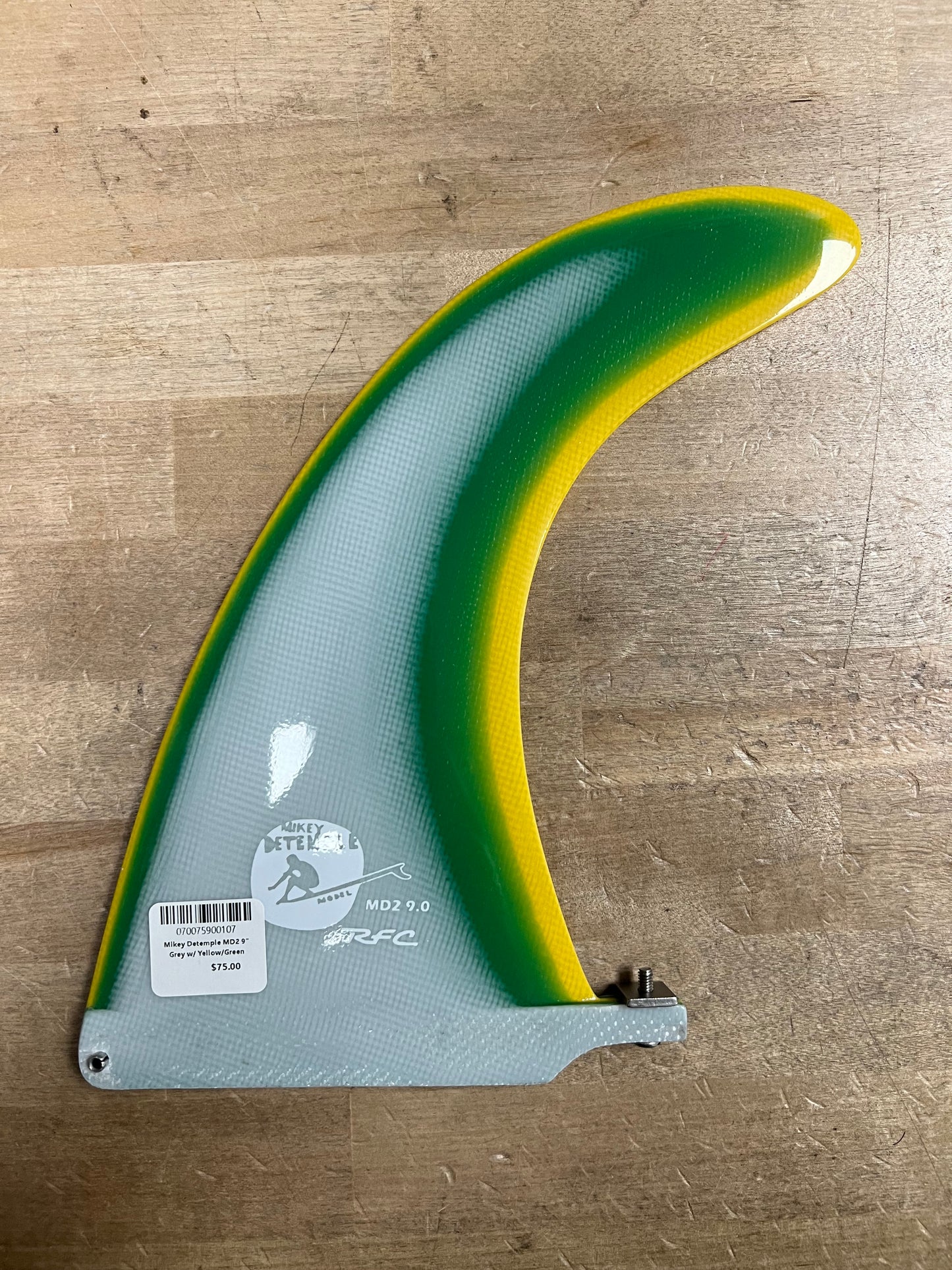 Mikey Detemple MD2 Longboard Fin 9"