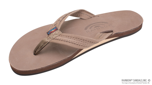 Women's The Madison - Single Layer Arch Support with a Braid on a 3/4" Medium Rolled Strap Sandals