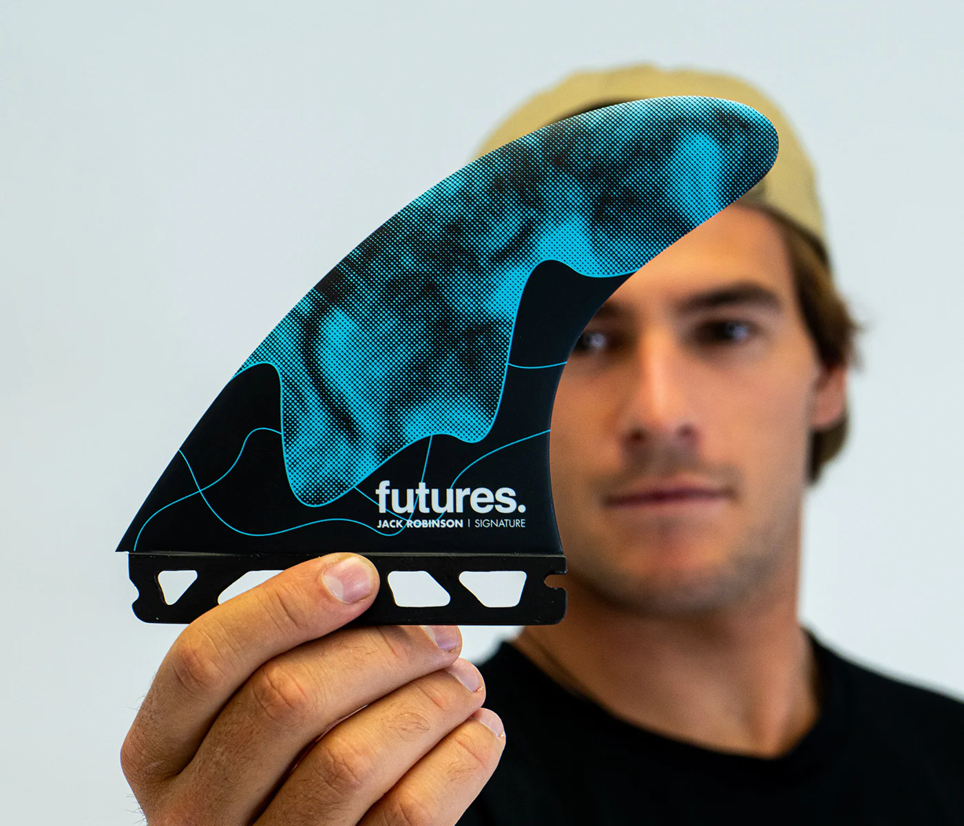 Jack Robinson Honeycomb Tri Fins Blue