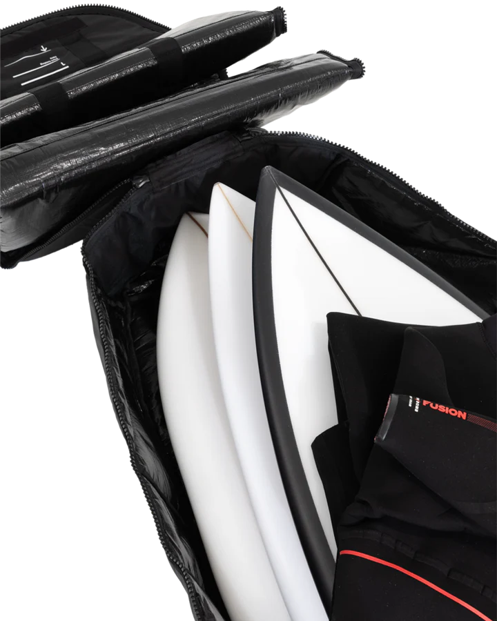 Db Surf Pro Coffin 6'6 3-4 Boards Travel Bag Black Out