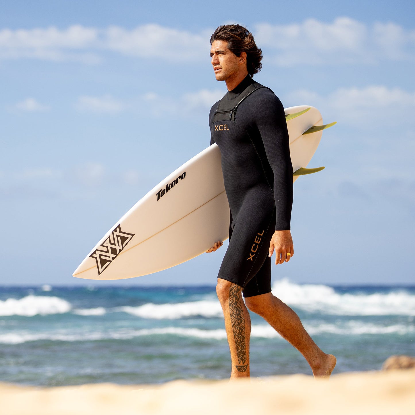 Men's Comp + Long Sleeve Spring Wetsuit 2/1.5mm