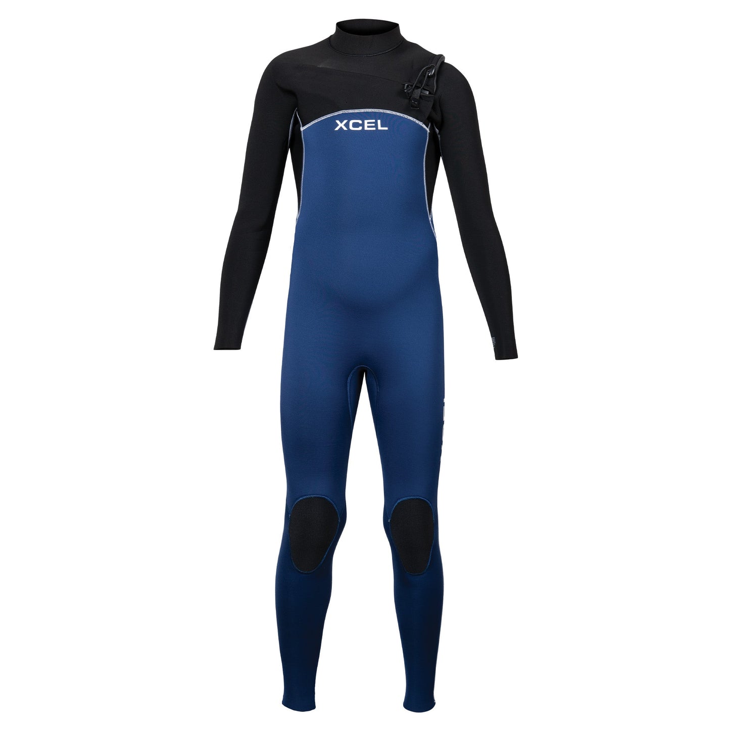 Kids' Comp Full Wetsuit 3/2mm - Navy/Black