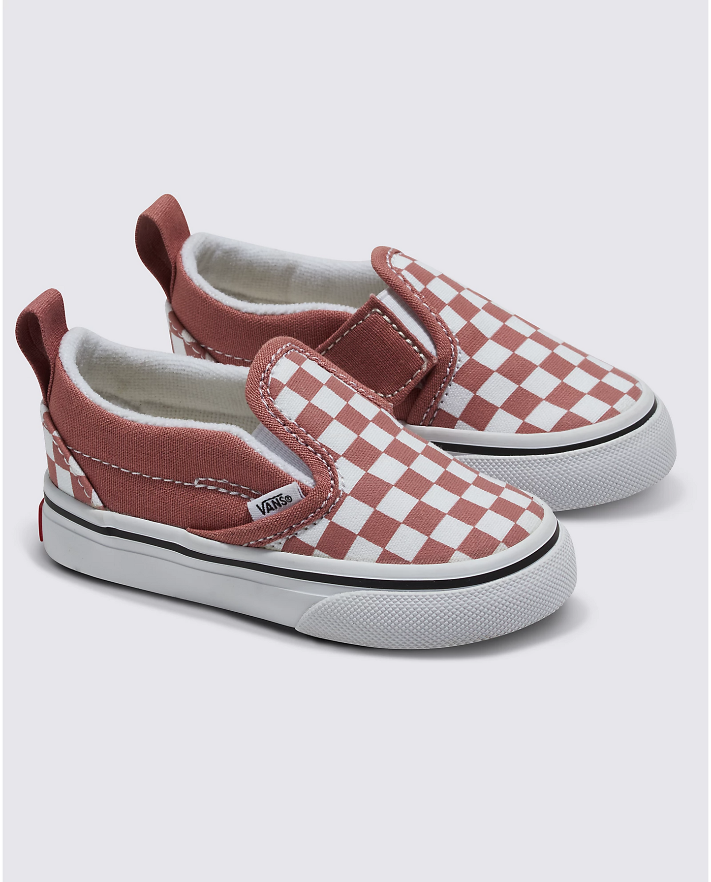 Vans Toddler Slip-On V Color Theory Checkerboard Shoes