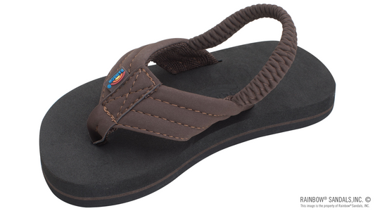 Boys The Grombow - Soft Rubber Top Sole with 1" Strap and Pin line Sandals