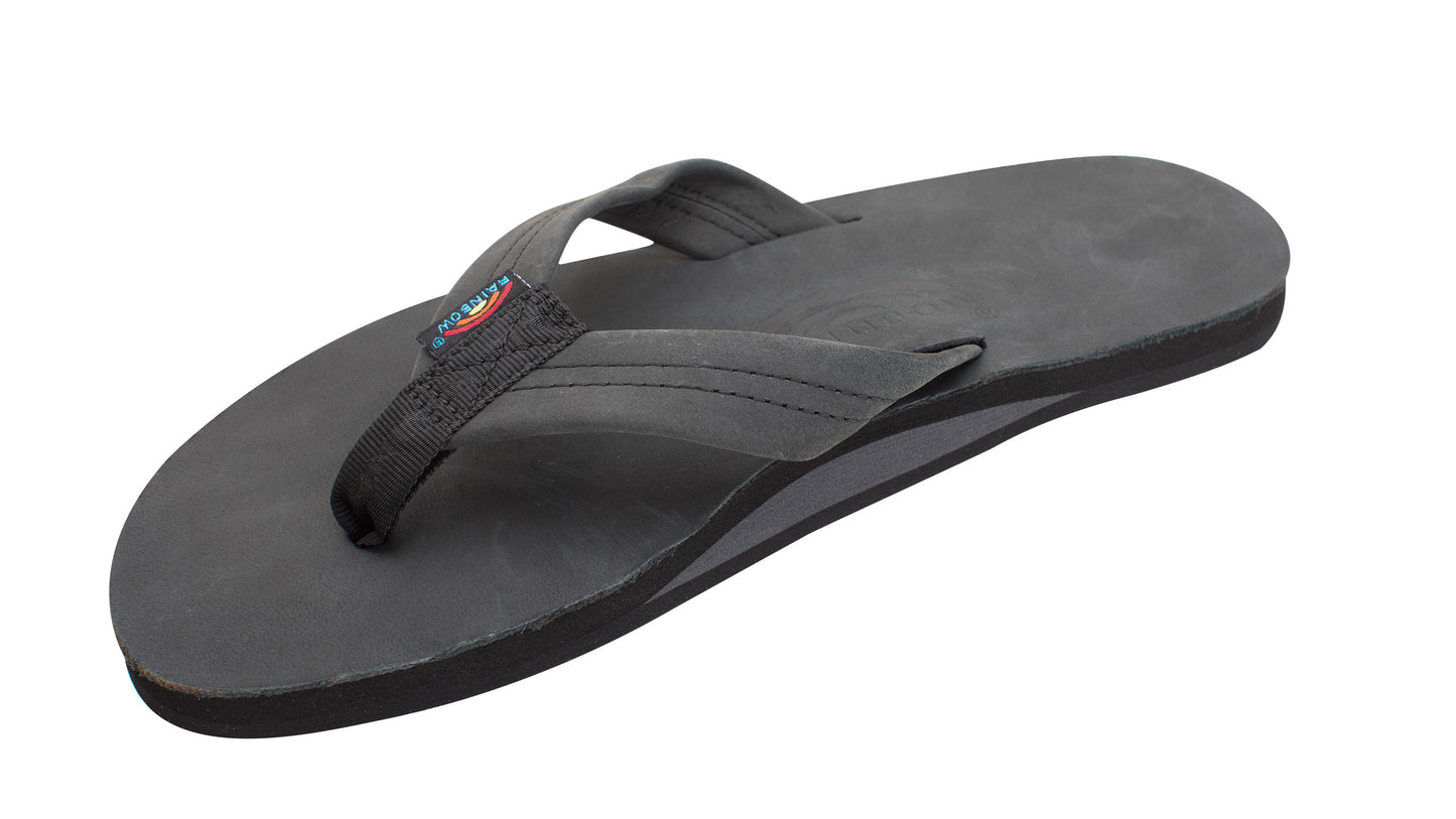 RAINBOW PREMIER LEATHER REDWOOD SINGLE LAYER ARCH SANDALS