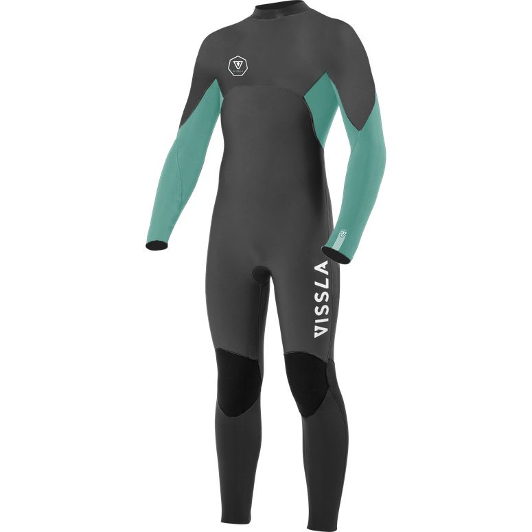 7 Seas Boys 3/2mm Back Zip Fullsuit Wetsuit