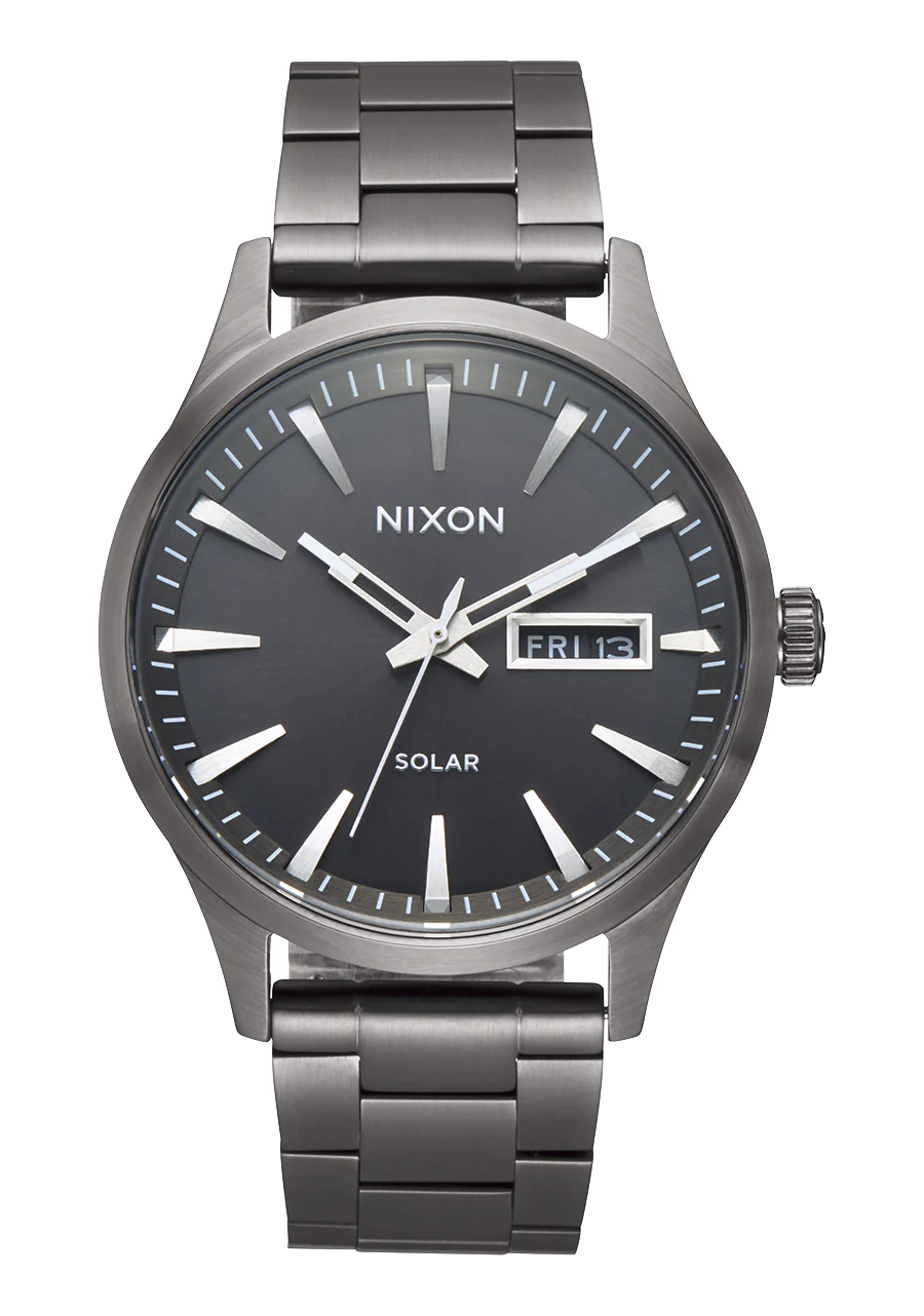 Sentry Solar Stainless Steel Watch