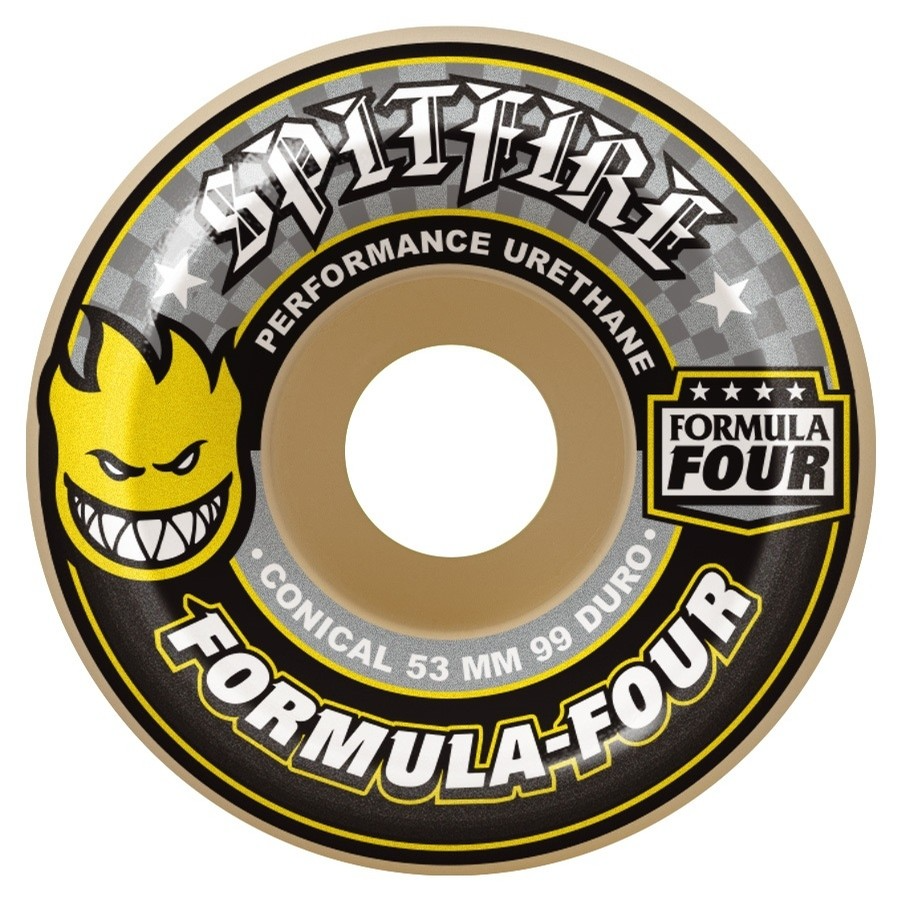 Spitfire Formula Four Conical 99a Wheels - Grey