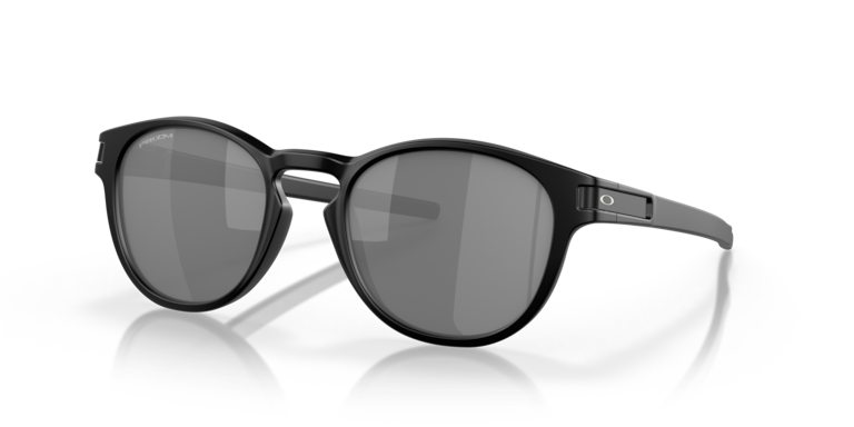 Oakley Latch Sunglasses - Matte Black with Prizm Black Polar