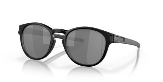 Oakley Latch Sunglasses - Matte Black with Prizm Black Polar