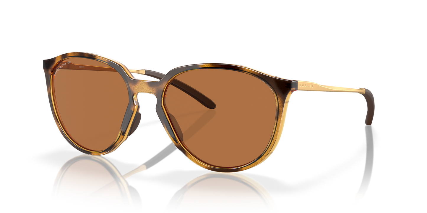 Oakley Sielo Sunglasses - Polished Brown Tortoise with Prizm Brown Polar