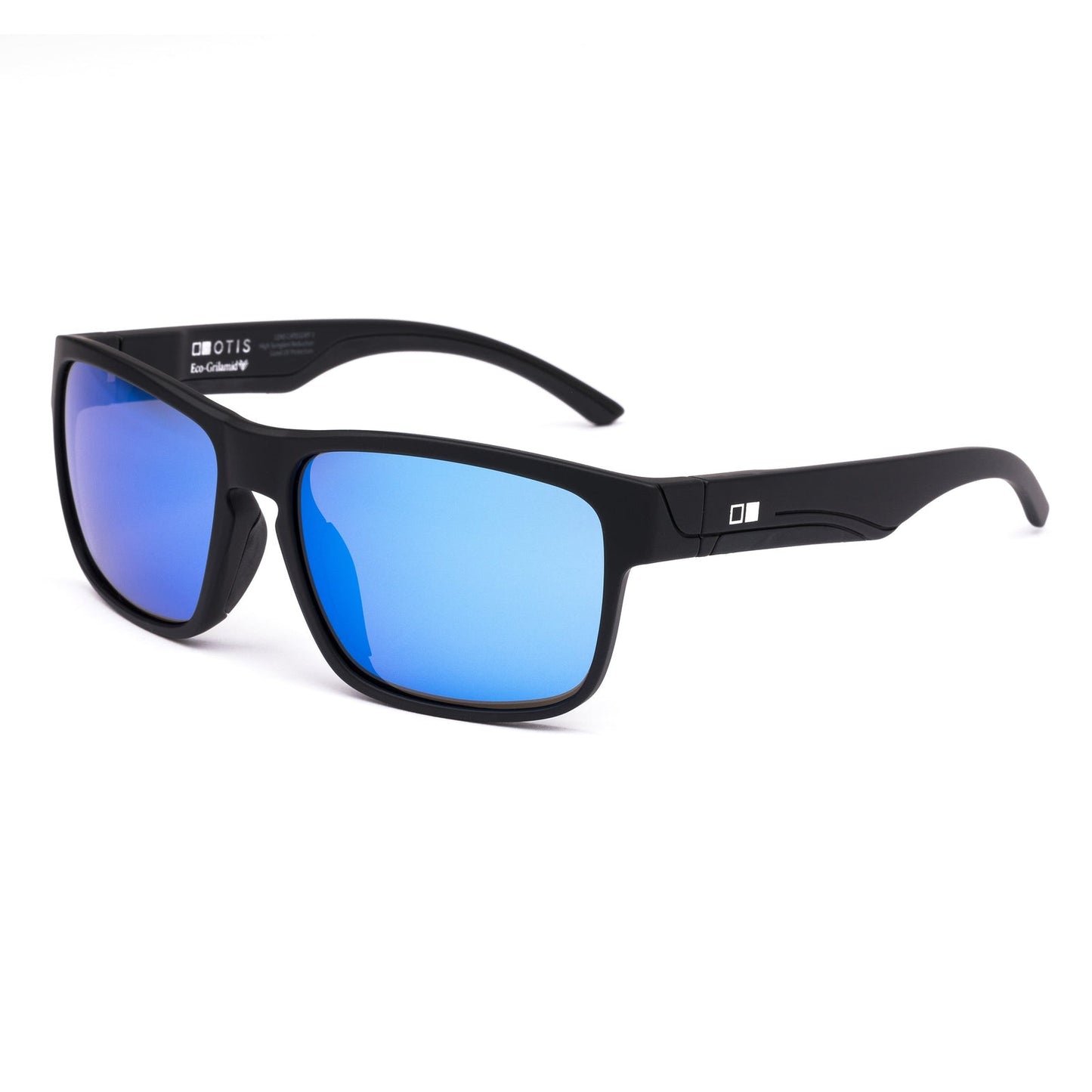 Rambler Sport X Sunglasses - Matte Black / L.I.T Blue Polar