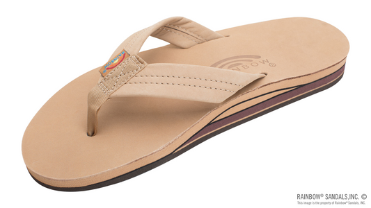 Men's Double Layer Premier Sandals with Arch Support Sandals Sierra Brown