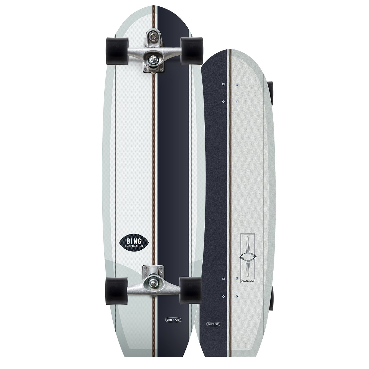 C7 Raw 37" Bing Continental Surfskate