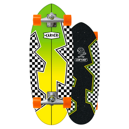 C5 Raw 25" Master Blaster Mini Surfskate