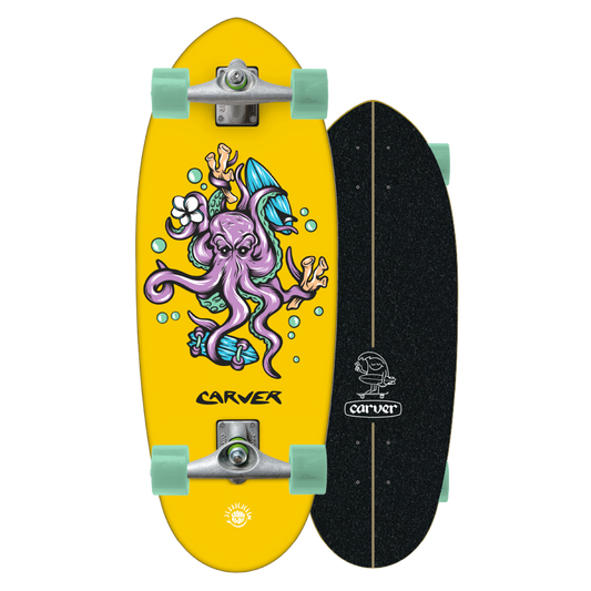 C5 Raw 25" Octo Goner Mini Complete Surfskate