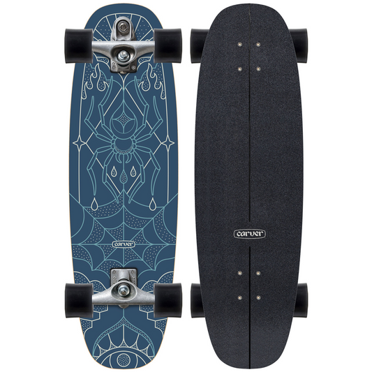 C7 Raw 33" Blue Widow Surfskate V4