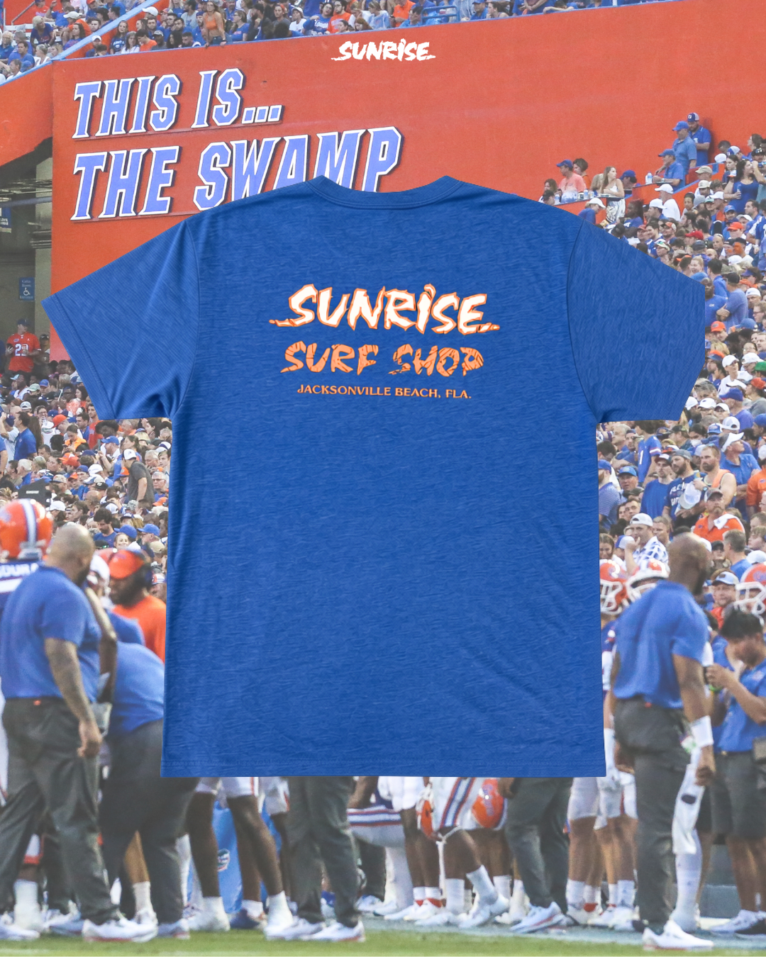 Sunrise Surf Shop College Gameday Tee