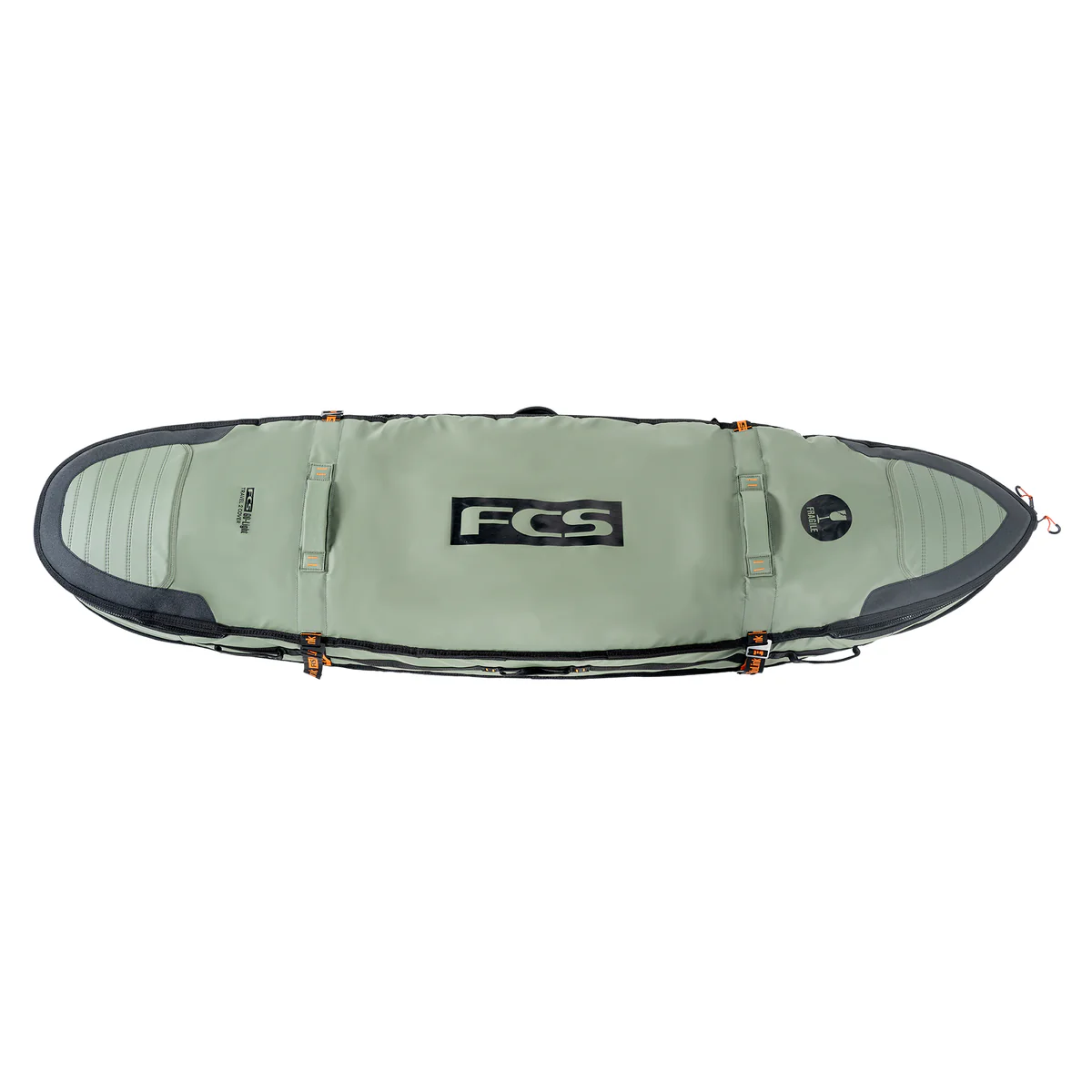 FCS Travel 3 Shortboard/Fish Cover Alpine