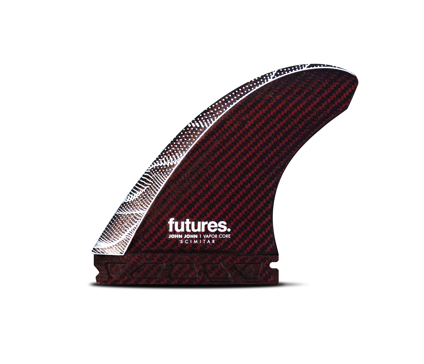 John John Florence Vapor Core Scimitar Tri Fins