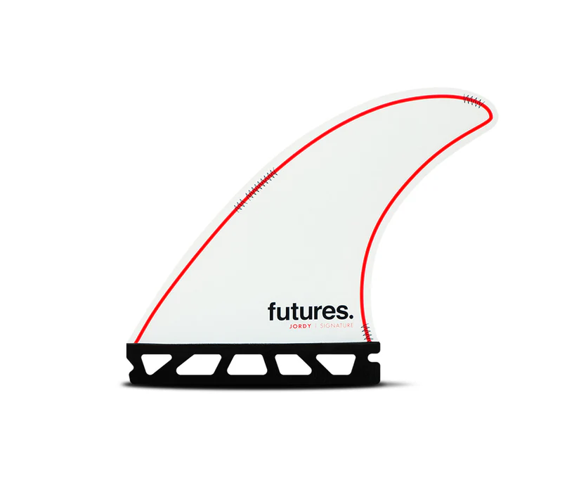 Futures Jordy Medium HC Thruster Fins White/Red