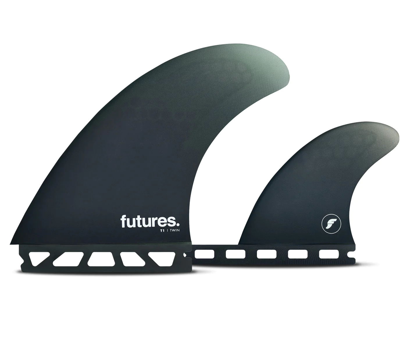 FT1 Honeycomb Twin+1 Navy Fins