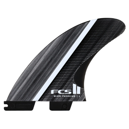 Mick Fanning Glass Fibre Fushion Smoke/White Tri Fins