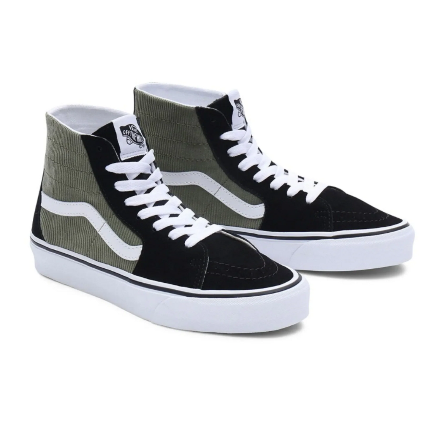 Women's Sk8-Hi Tapered Mini Cord Green Shoes