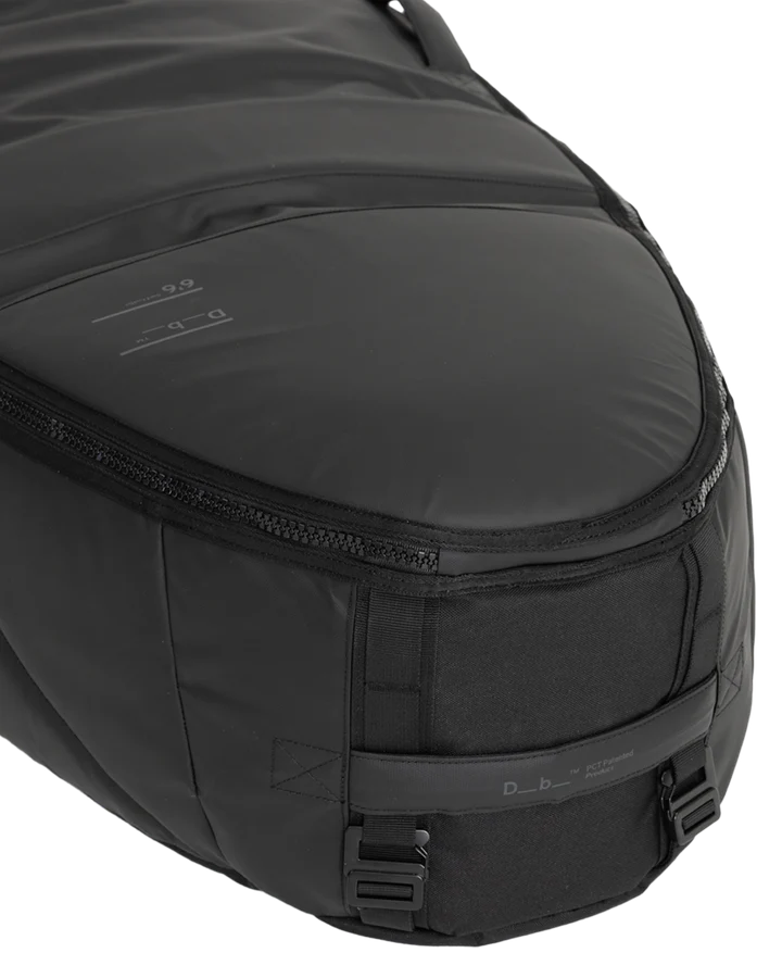 Db Surf Pro Coffin 6'6 3-4 Boards Travel Bag Black Out