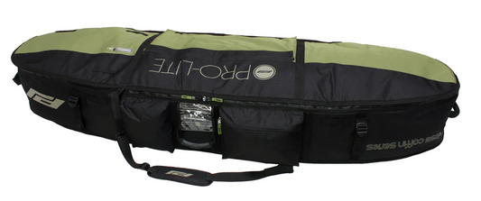 Pro Lite Finless Coffin Surfboard Travel Bag 3-4 Boards