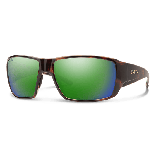 Smith Guides Choice Sunglasses - Tortoise | ChromaPop Polarized Green Mirror