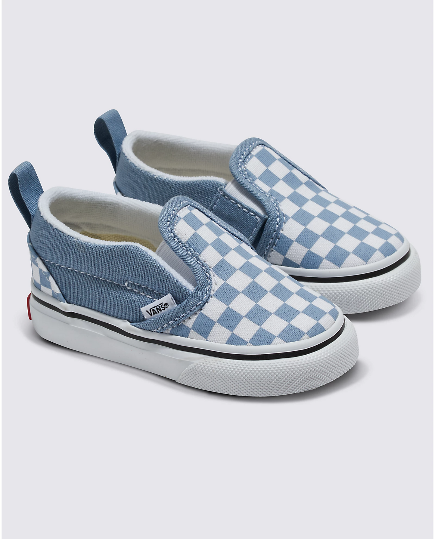 Vans Toddler Slip-On V Color Theory Checkerboard Shoes