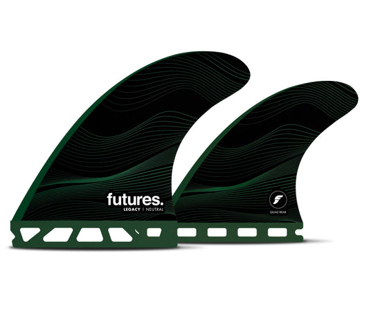 Futures F8 HC Legacy Quad Fins - Green