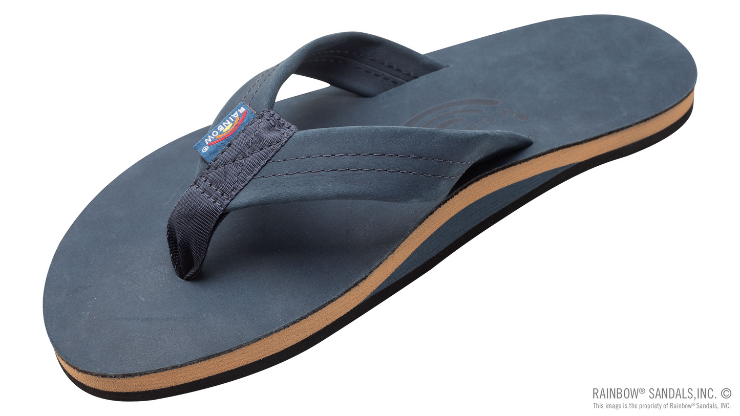 Limited Edition - Men's Single Layer Arch Custom Colors 1" Strap Sandals