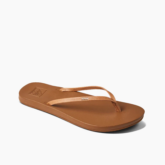 Reef Women's Cushion Slim Sandals - Natural