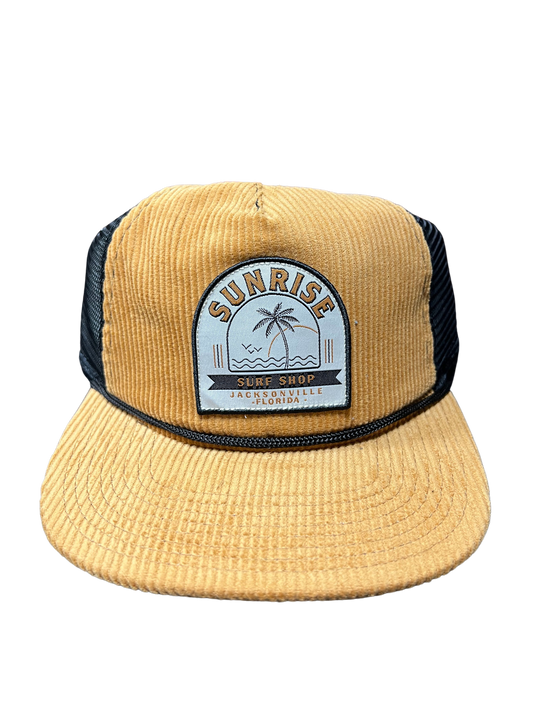 Sunrise Surf Shop Corduroy Patch Adjustable Hat